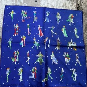 Hermes Les Parisiennes Gavroche Scarf